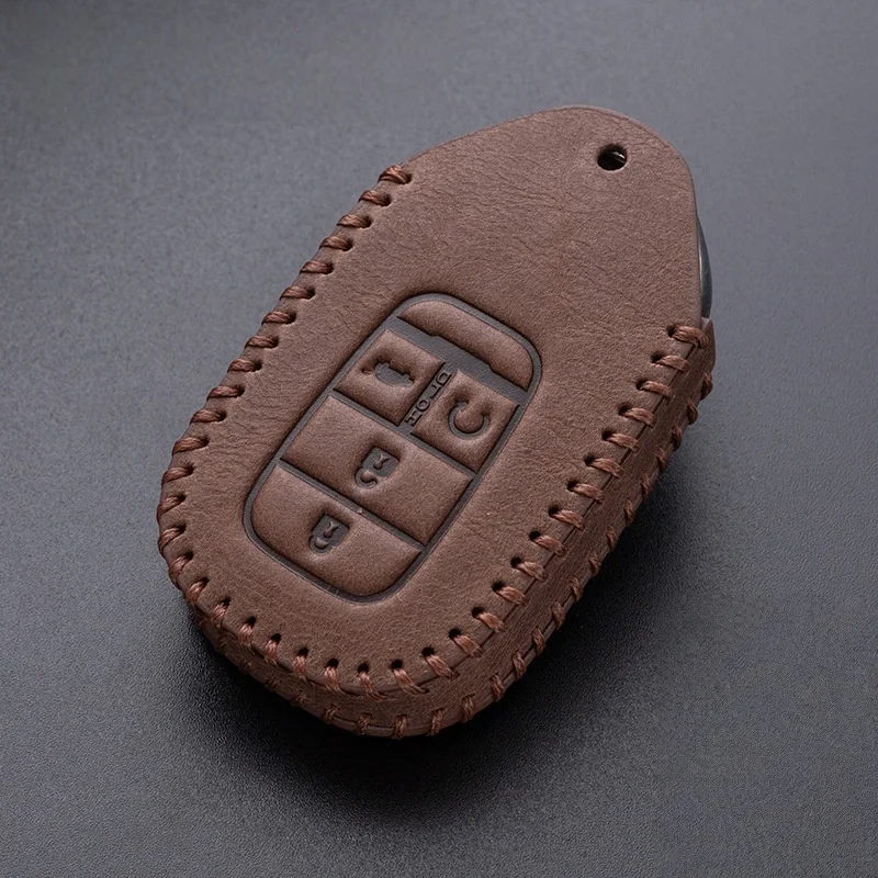 

New Car Key Case Cover For Honda Civic Accord HR-V CR-V CRV 2022 2023 4Buttons Auto Shell Fob Holder Car Accessories