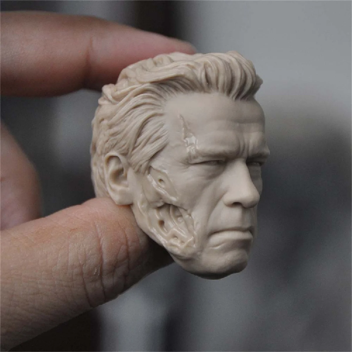 1/6 Scale Arnold Schwarzenegger  Head Sculpt Damaged Model For 12 inch Action Figure Dolls Model 1/6 Scale Action Figure  Toys