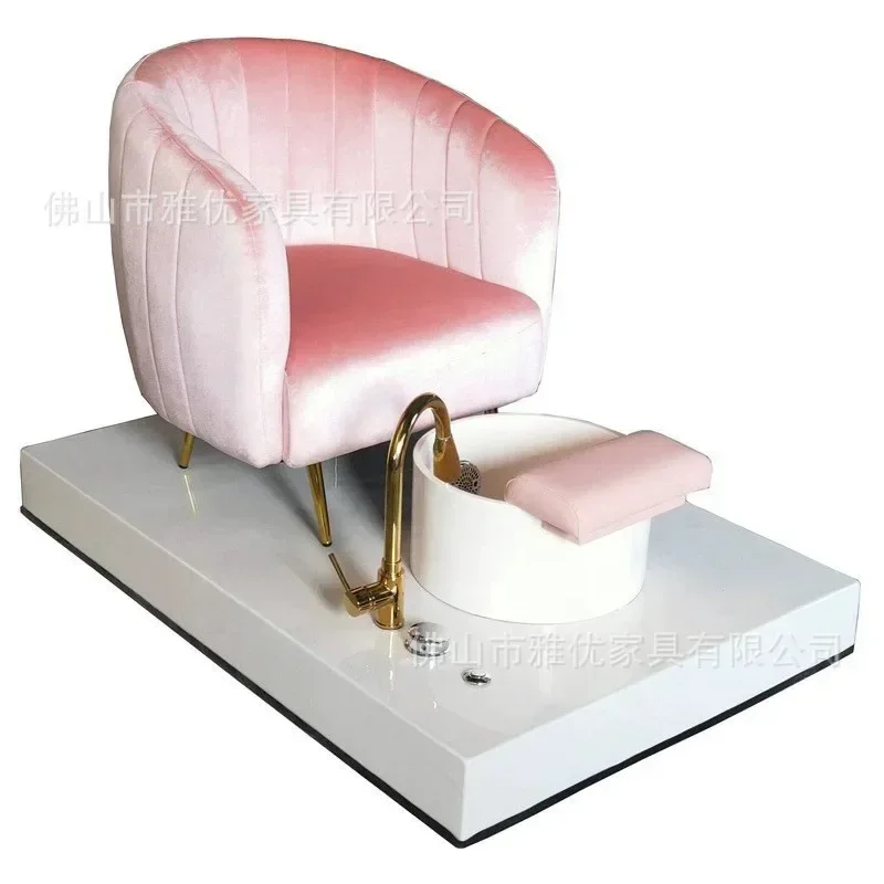 Pedicure Chair Internet Celebrity Manicure Sofa Multi-functional Foot Massage Chair Foreign Beauty Salon Massage Foot Bath Sofa