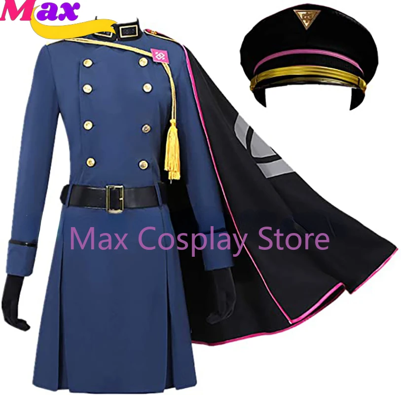 Max Anime DRB Aohitsugi Nemu Cosplay Costume Hypnosis Mic Suit With Cape Halloween Costumes Clothes  Custom size