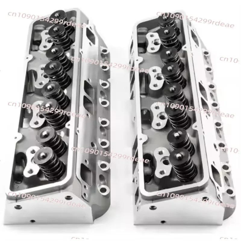 Головка блока цилиндров SBC 350 GM350 из алюминия в сборе для 350 5.7L V8 (малый блок цилиндров)