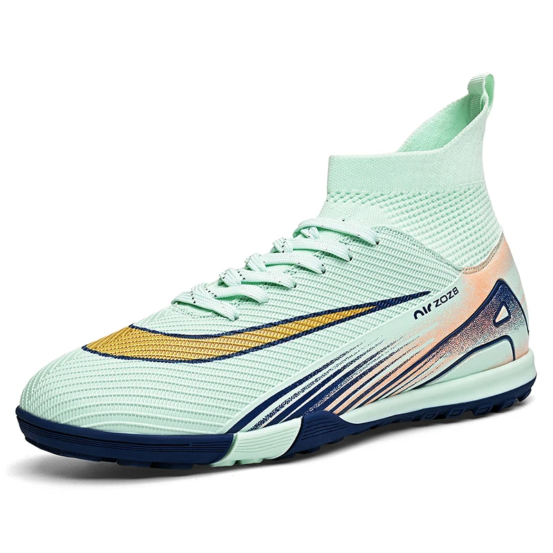 

Indoor Football Shoes Men Professional Fast Soccer Shoes Society Cleats Grass Training Football Field Boots Sneaker Non-Slip