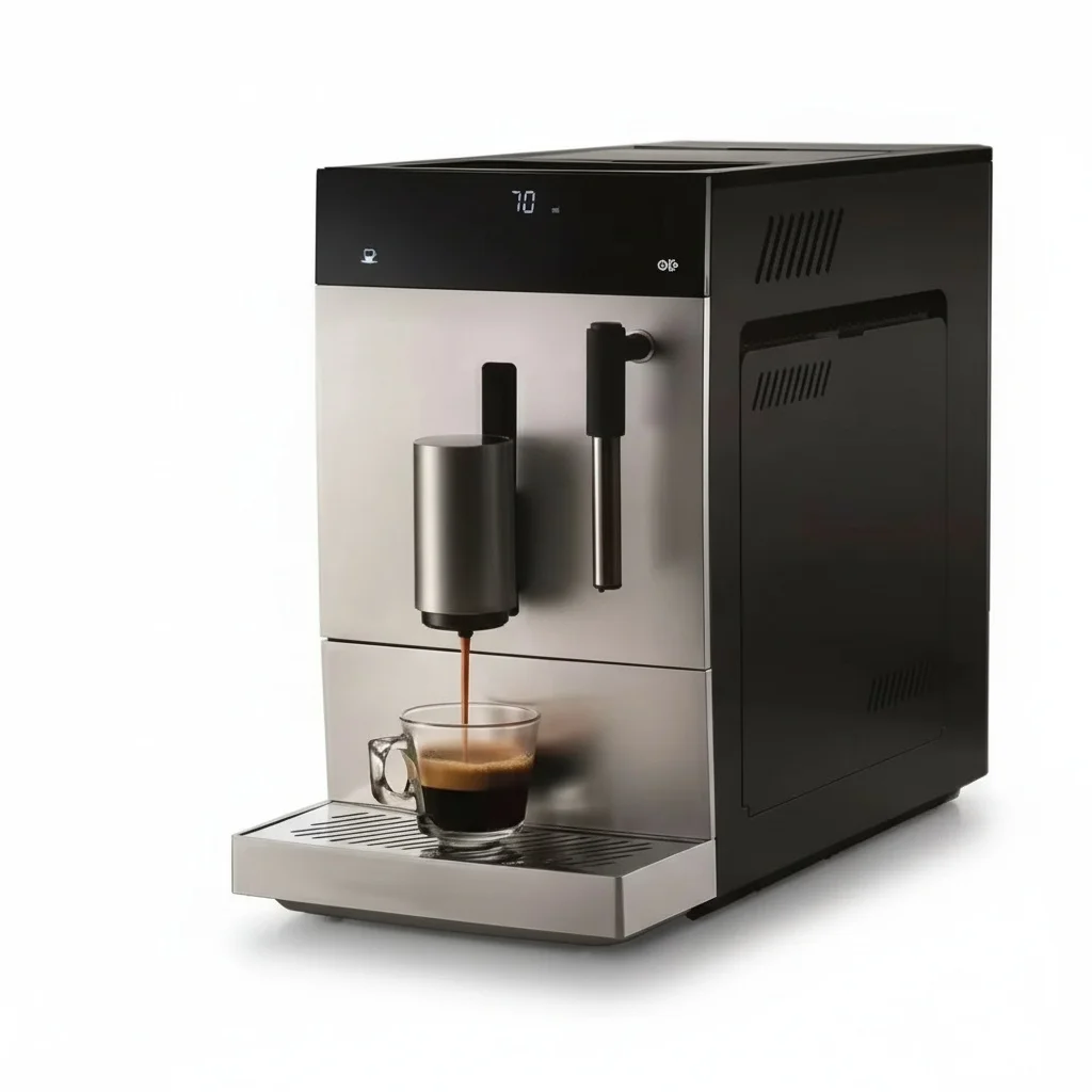 

Automatic Espresso Machine, Bean to Cup Coffee Maker, One Touch Cappuccino Macchiato, ABS, 10.1kg, 15.6x7.5x12.5in/39x19x31cm