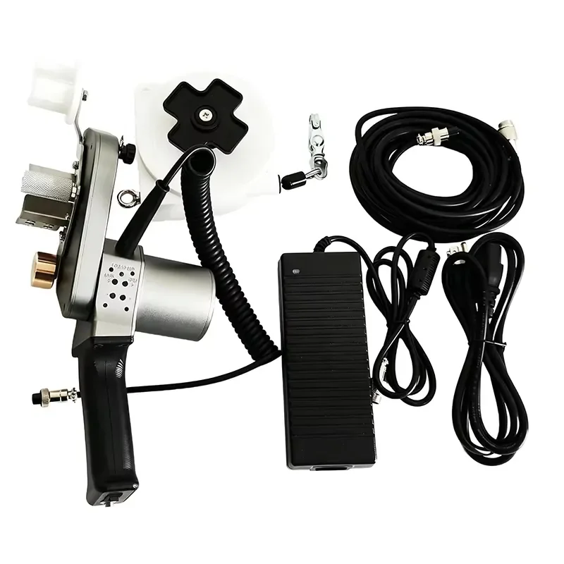 Semi Automatic Handheld Winding Knotting Machine with Counting Function for Thread Yarn Rope Packaging Tool Efficient Manual