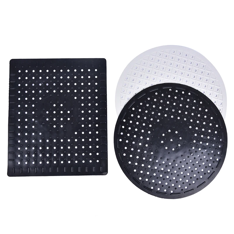 Rubber Sink Mat Black Sink Mat Drainer Non-Slip Sink Protection Liner Kitchen Gadgets