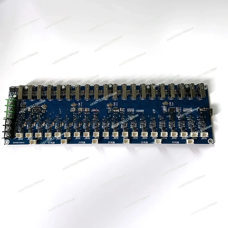 PCBA circuit board for mobile phone group control equipment USB20 interface is the