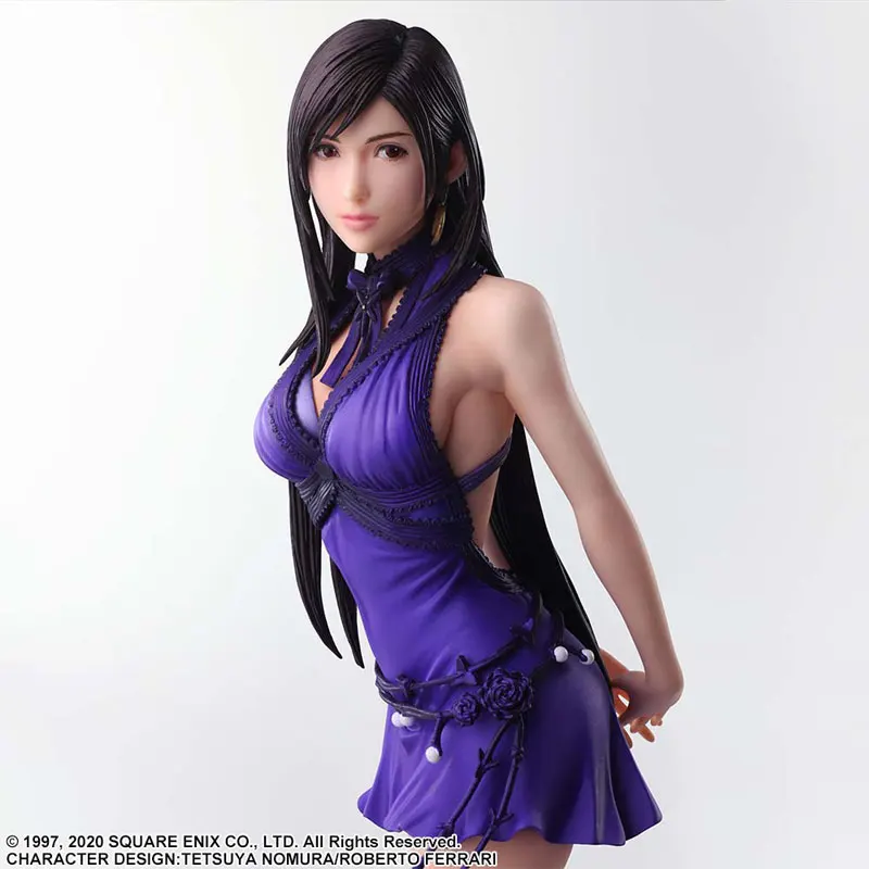 Resin Figure Kit TIFA Di Fa  FFVII Dress version 1/6 Unpainted Garage Resin Kit Model GK