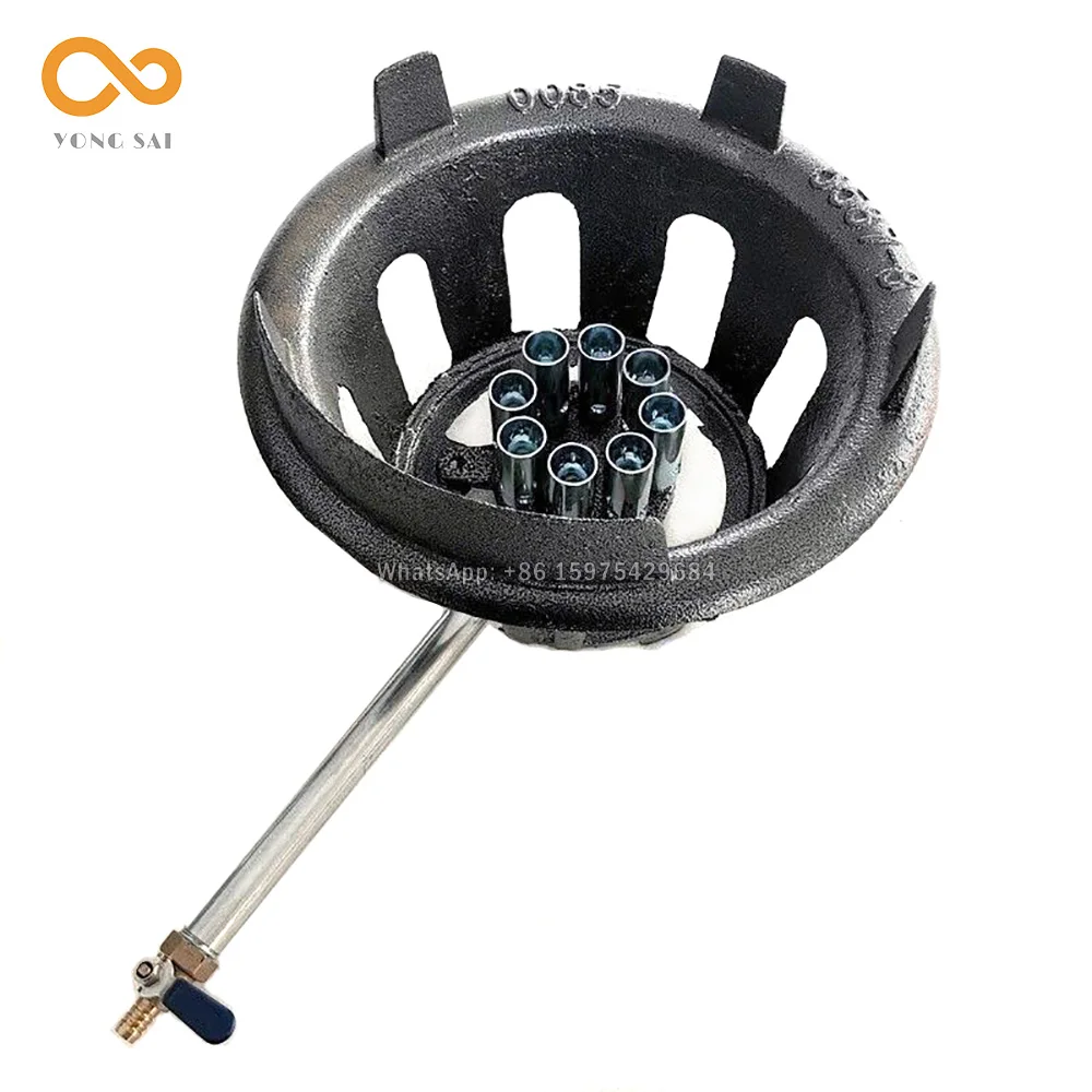 Biogas Natural Gas Liquefied Gas Burner Large Fire Stove Blazing Direct Injection Boiler Burner Bread Pizza Oven Burner