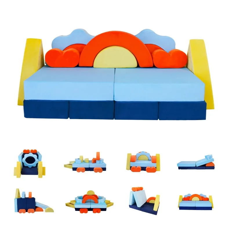 218-piece set of density sponge game mat skeleton-free modular combination splicing sofa