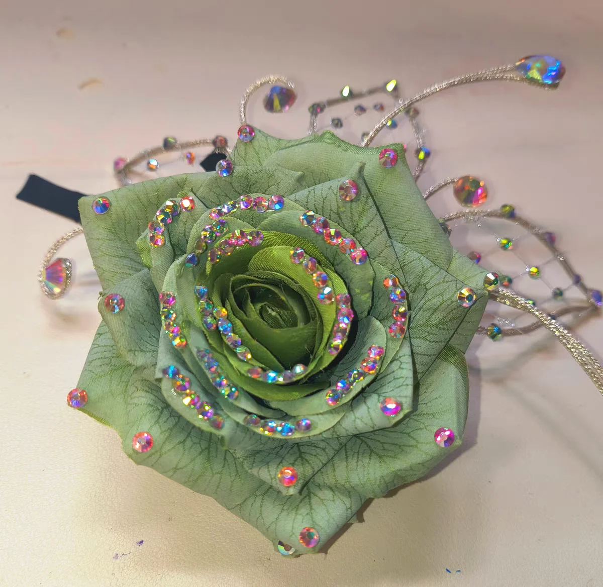 Cinderella Ballet Headpiece Paquita Variations in Green