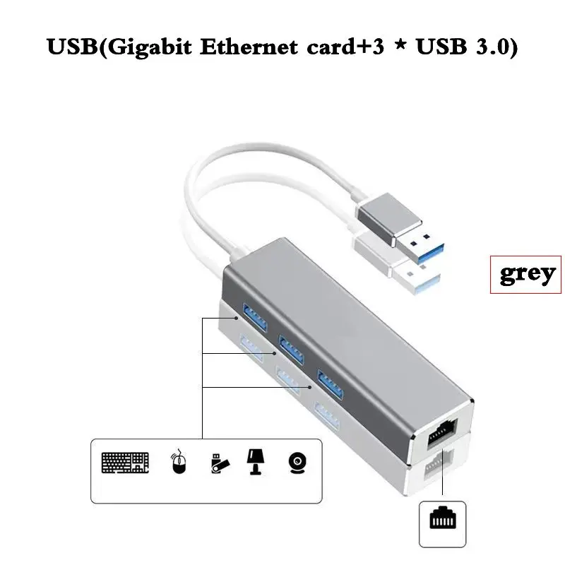 hub-usb-30-com-porta-ethernet-gigabit-rj45-3-portas-usb-30-e-porta-tipo-c-placa-de-rede-gigabit-com-fio