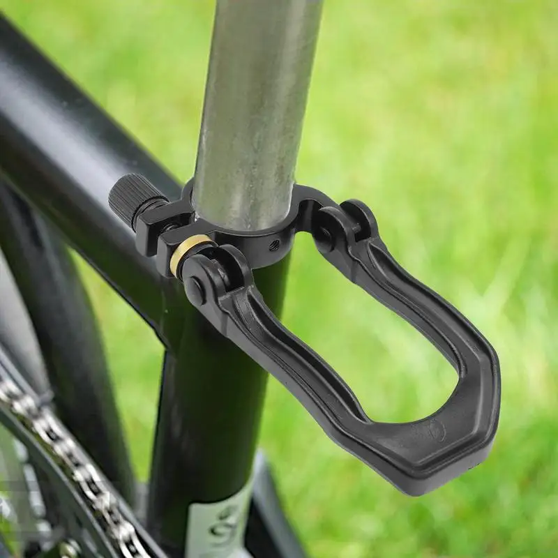 Bicycle Seat Tube Clip Aluminium Alloy Quick Release Seat Tube Clamp Cycling Enthusiasts Mountain Road Bicycle Parts For