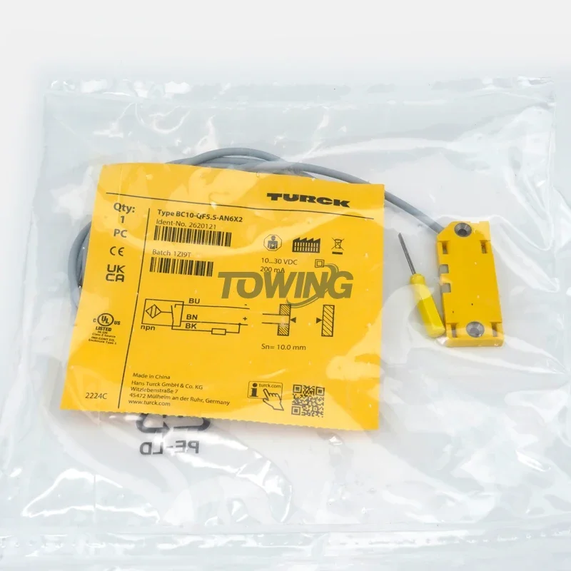 

100% New and Original Germany TURCK Proximity Sensor BC10-QF5.5-AN6X2