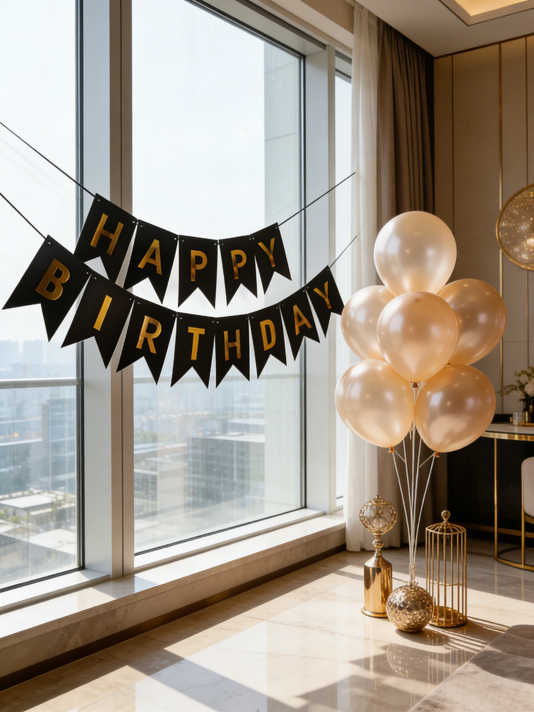 Meerjungfrauenflosse Banner Heißprägung HAPPY BIRTHDAY Papier-Wimpelkette Geburtstags-Jubiläums-Party Hintergrund Hängedekoration Girlande – Detail 2