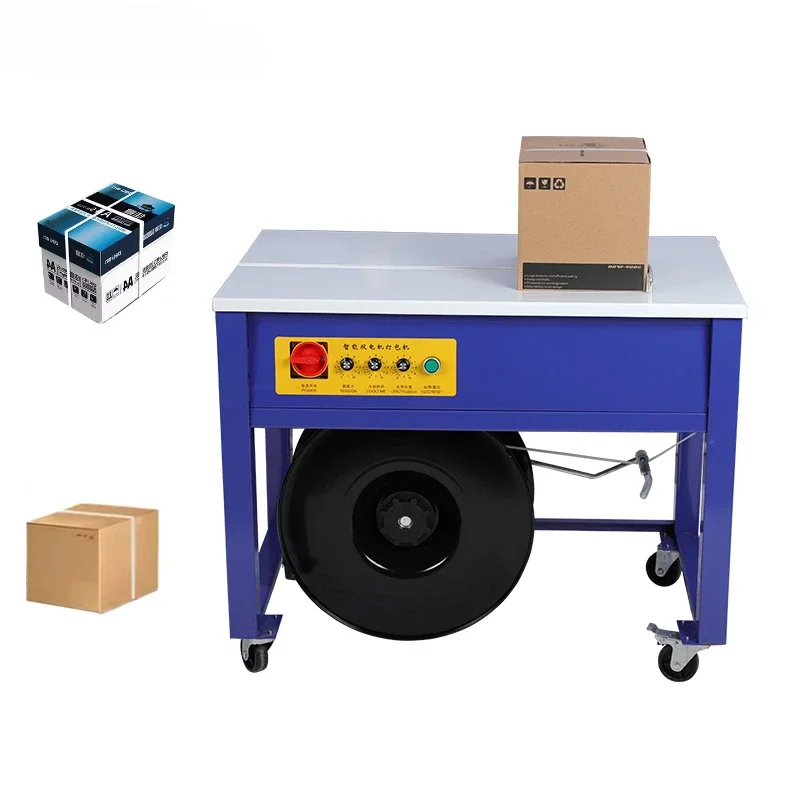 

T800 factory electric semi-automatic pp tape tape time-saving and efficient carton side baler packaging machine binding tool