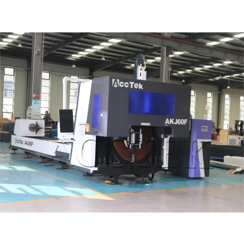 6m length Lazer Cutting Machine Circular Square Special Shape Pipe Cutter Designed Pattern Engraving Tool Kit for Metals