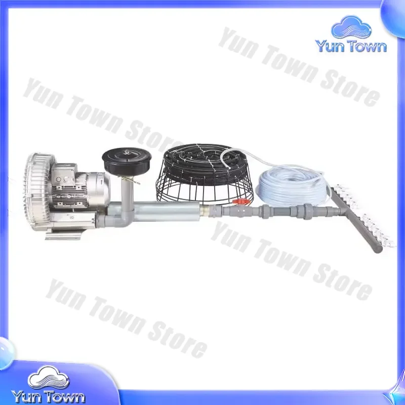 3kw Small Pond Blower System for Swimming Pool Aeration Aquaculture Biogas Air Ring Blower for Water Treatment Oxygenation