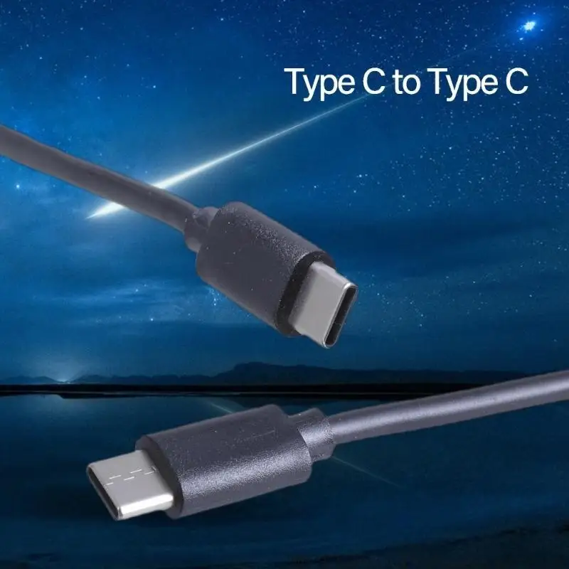 T5EA USB C Мужское до мужчин Кабель управления переключением кабель 20 Вт