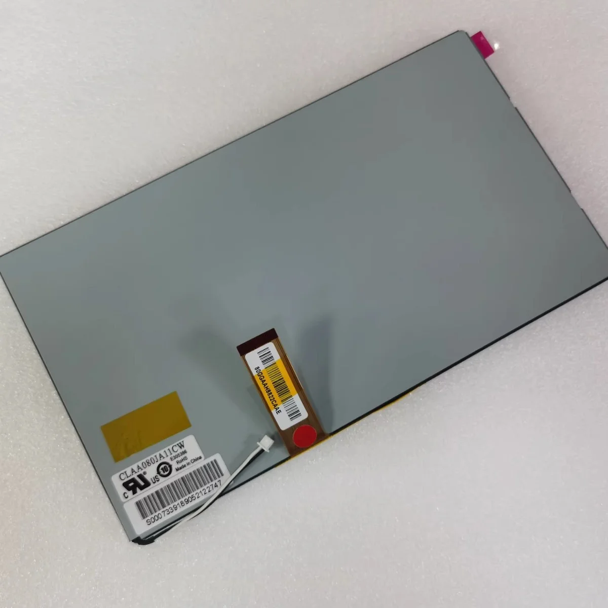 CLAA080JA11CW 8-inch 480×220 WLED Analog LCD Display Screen in stock
