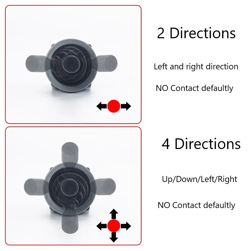 22mm 30mm Controller Spring Return Joystick Switch Momentary Self Latching 4Position 2Position Spring Rocker Switch 4NO