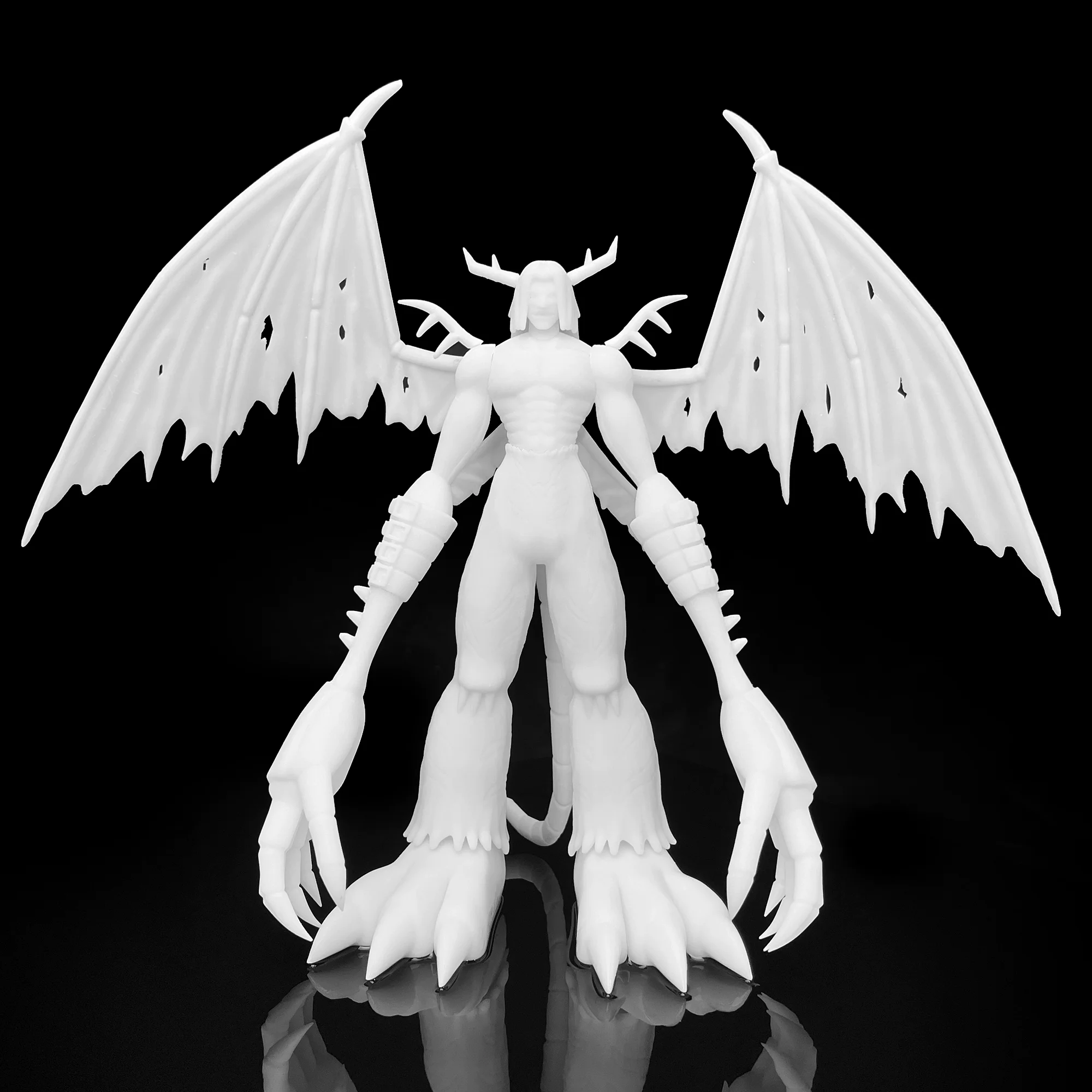 

Модель по индивидуальному заказу 15 см Venom Vamdemon, модель игрушки Digimon Adventure Gk, модель для 3D-печати на заказ