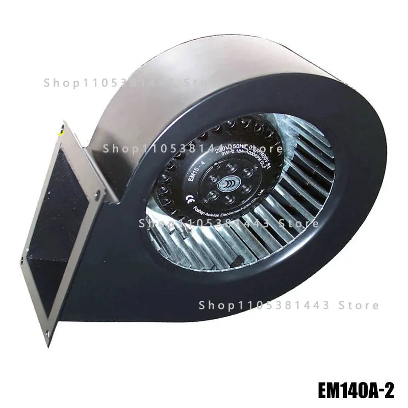 EM140A industrial air conditioning exhaust fan exhaust fan 100V-240V outer rotor single air intake forward high pressure fan