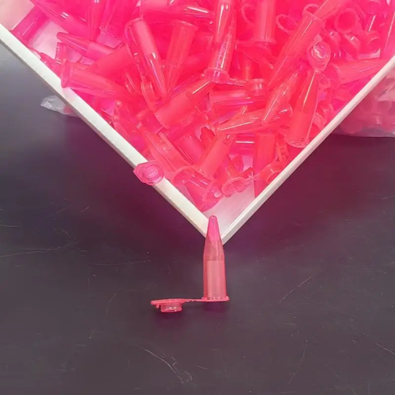 

500Pcs 1.5ml Colourful Plastic Centrifuge Tube Conical Bottom Sample Tube Vial With Snap Cap Container For Sample Use Laboratory