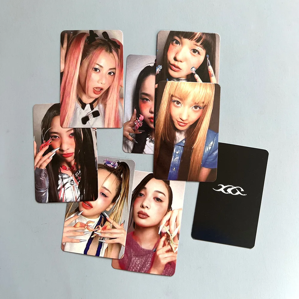 7pcs/set KPOP XG Group New Album NEW DNA LOMO Card Girl Group Small Card JURIN CHISA HINATA Gift Postcard Photo Card