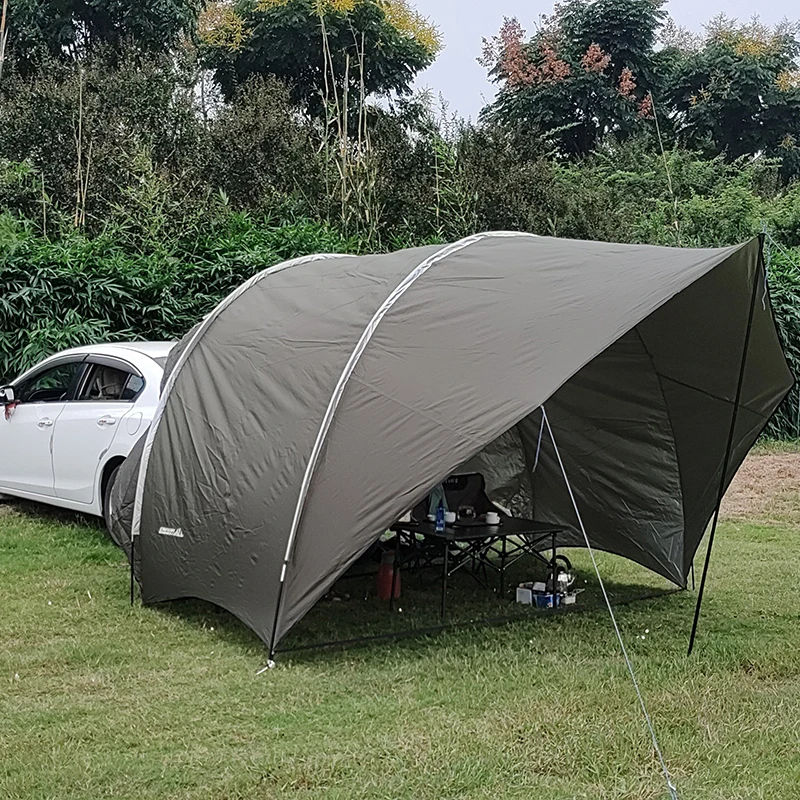 Imagem -06 - Suv Rear Canopy Pátio Sun Shade Outdoor Canopy Tent Barraca de Praia para Esportes ao ar Livre Praia Tenda Sol Abrigo Barraca de Acampamento