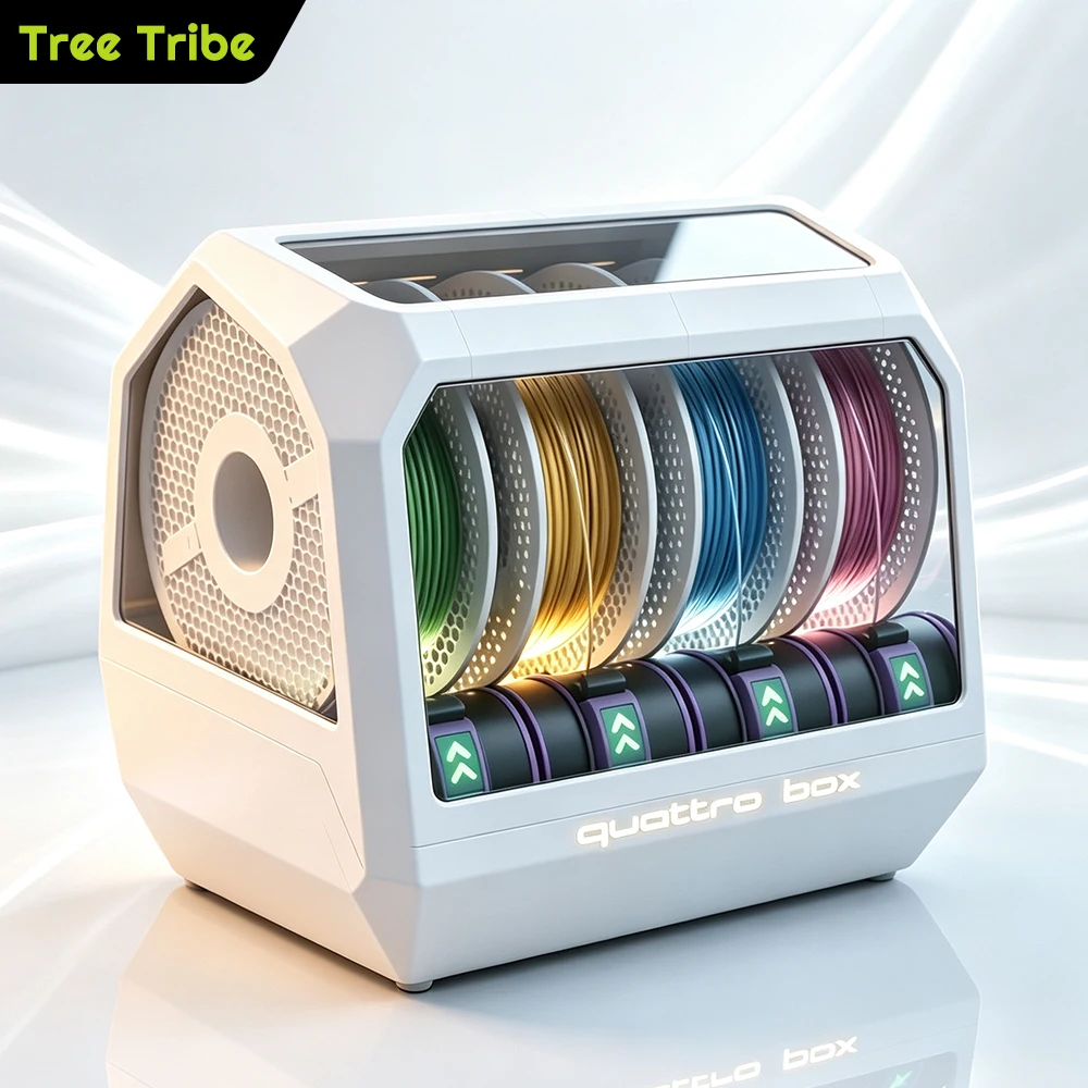 Tree Tribe QuattroBox V2 Full Upgrade Kit QB V2 Complete Evolution of My MMU for 3D Printers
