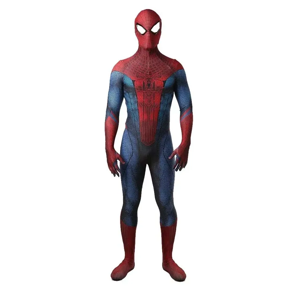 Costume de Cosplay Spider Man pour Homme et Femme, Combinaison Smile Hero, Play Drum, Costume de ixpour Enfants et Adultes, Cadeau Anime