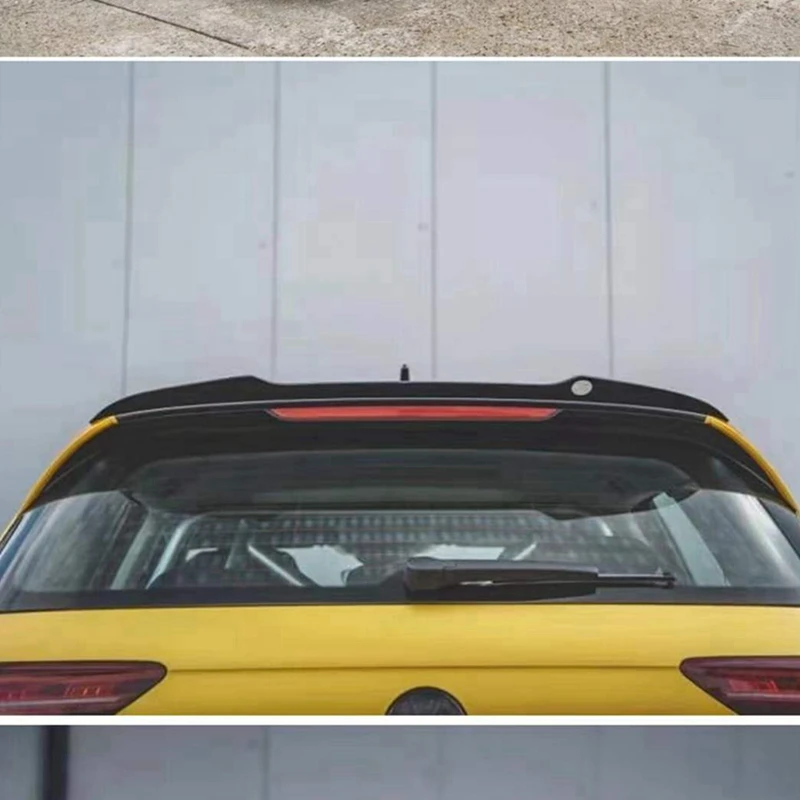 FOR Volkswagen GOLF 8 Pro/RIine MAX Roof Spoiler A Style 2020 2011 2021 High Quality ABS Material Car Spoiler