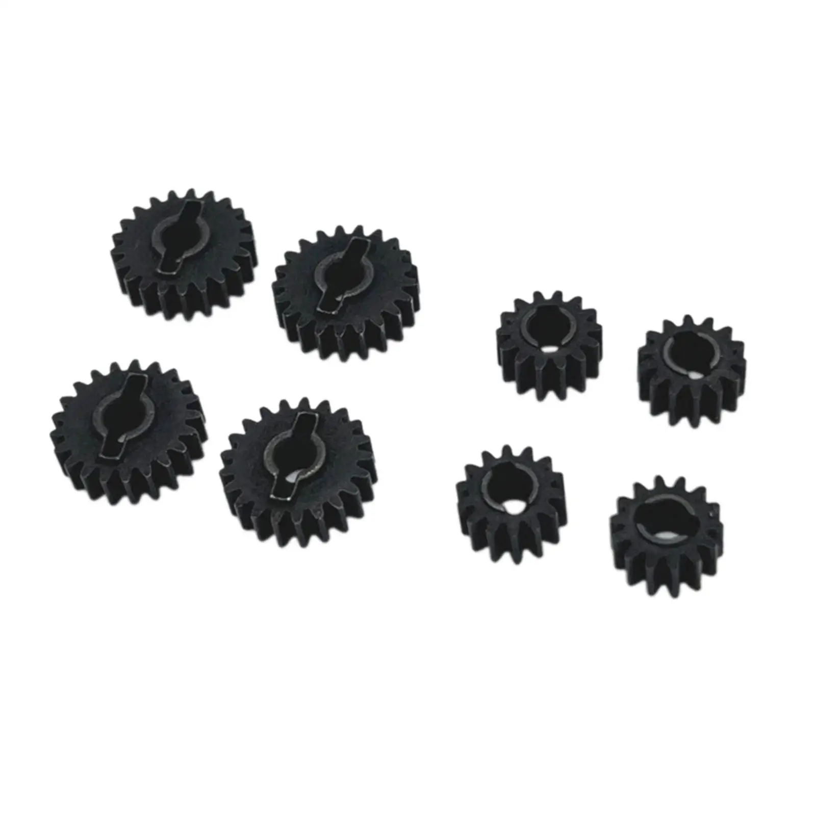 8Pcs RC 전면 리어 액슬 기어 세트 1:24 Fcx24 RC 취미 자동차 모델 용 21T 14T 기어 업그레이드