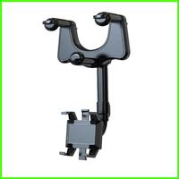 Rearview Mirror Phone Holder 360 Degree Rotating Design for Most Smartphones