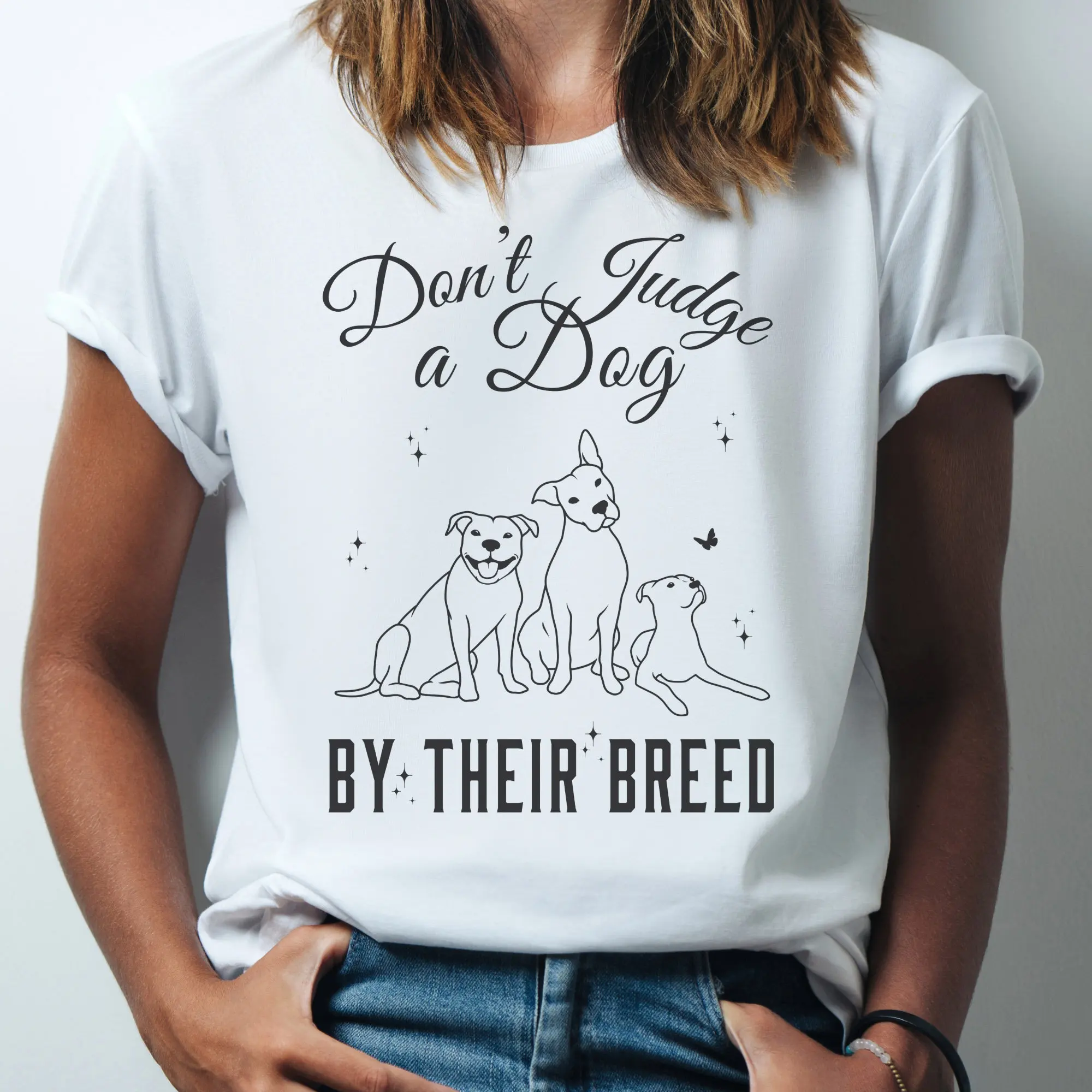 Dog Lover T Shirt Pitbull Mom For Parents Bully