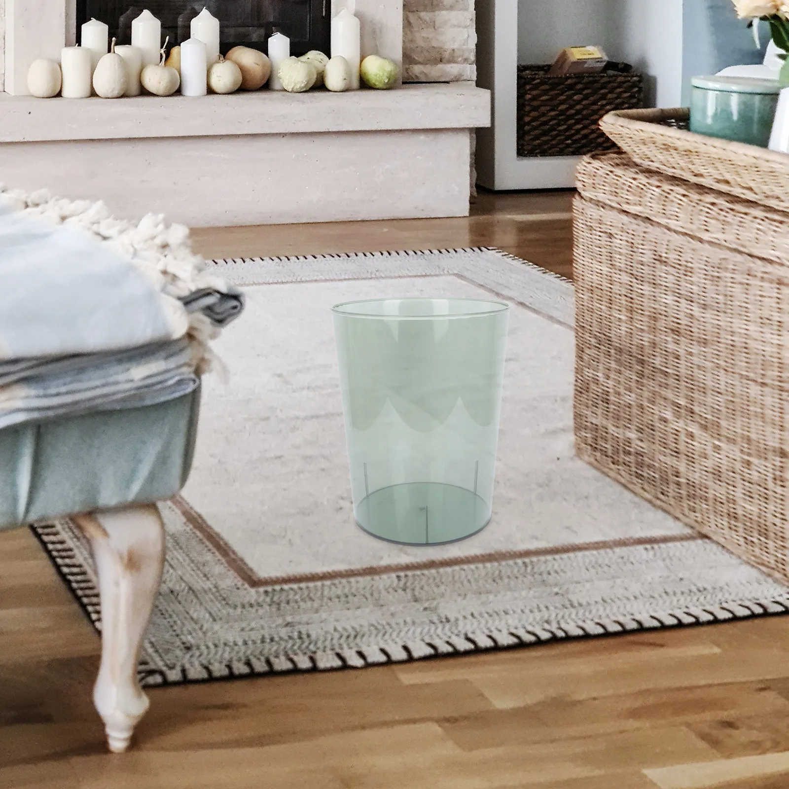 

Большой прозрачный круглый мусорный бак для ванной, кухни, офиса, спальни, мастерской, домашнего использования, контейнер для отходов домашних животных