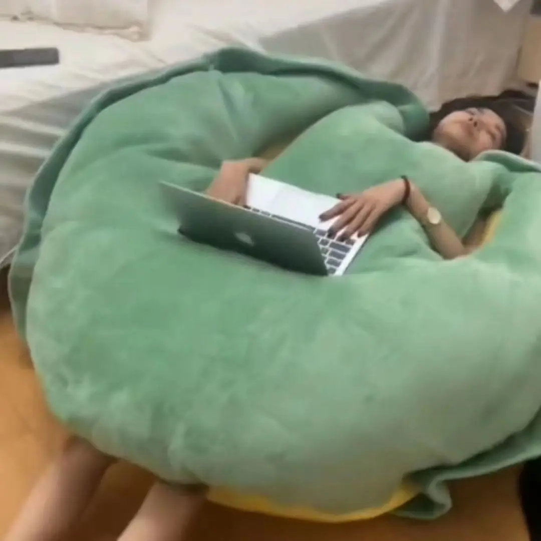 Turtle Shell Cushion Can Be Worn As A Pillow for Lazy People To Sleep Doll Clothes Plush Toys for People To Wear Pillows