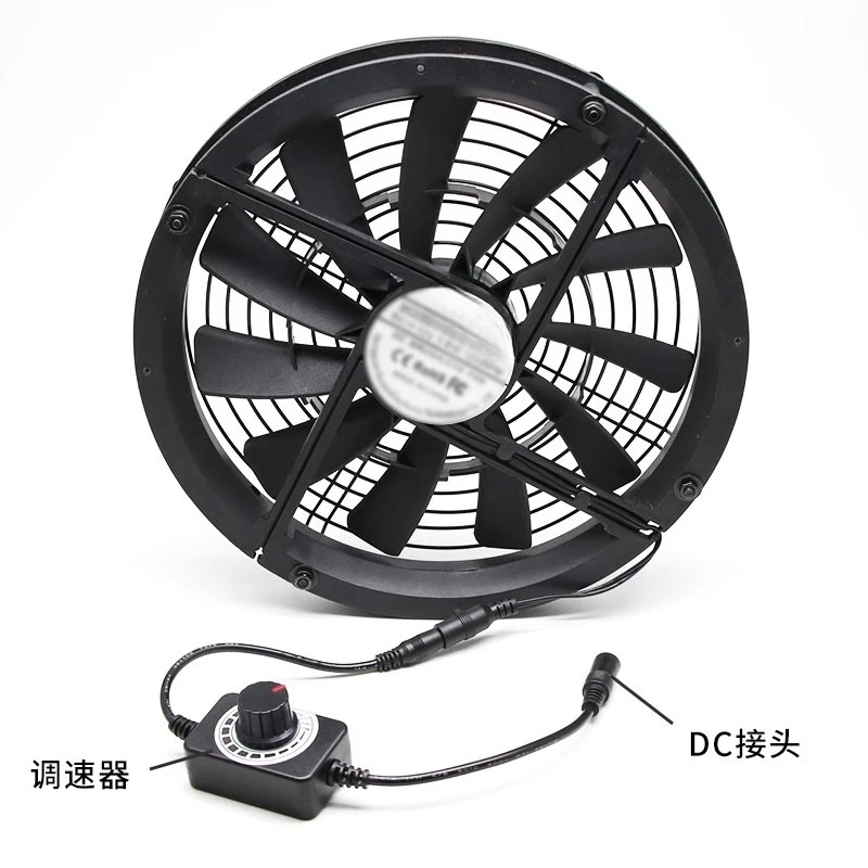 12V Groot luchtvolume 25 cm Cm RV Auto Zelfrijdende reisventilatie en koeling Afzuigventilator 25030 Licht en eenvoudig te installeren