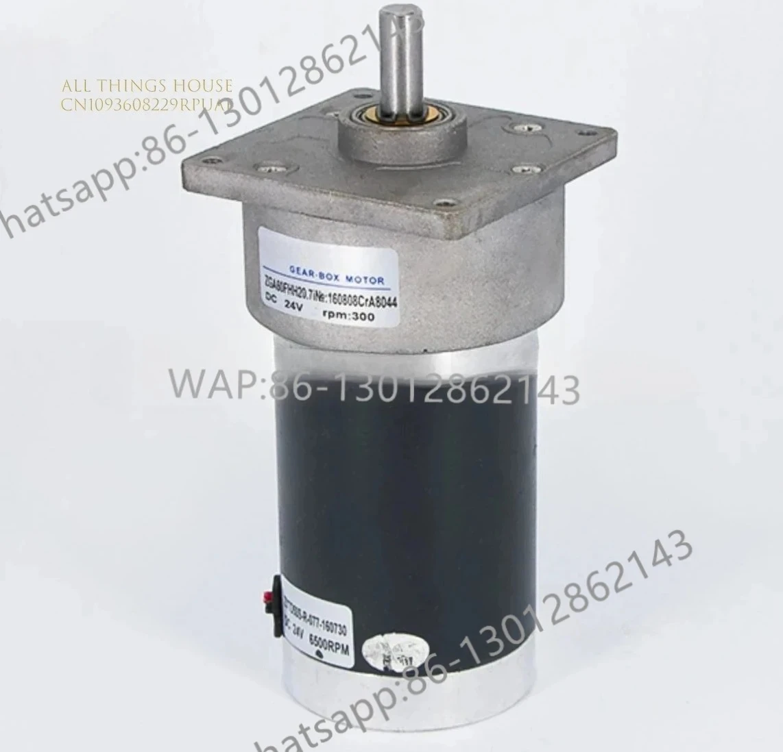 24V torque alto gear permanent magnet DC deceleration motor large torque forward and reverse speed regulation