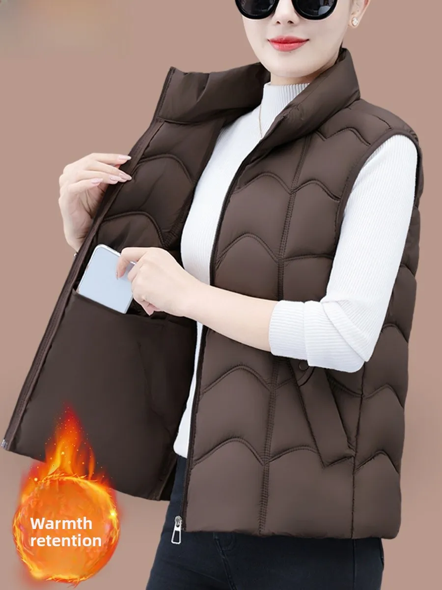 

Женский хлопковый жилет на пуху Thiened, верхняя одежда Jaet, теплая осенне-зимняя новинка, брендовая молния TUCANO Woodpeer Bird