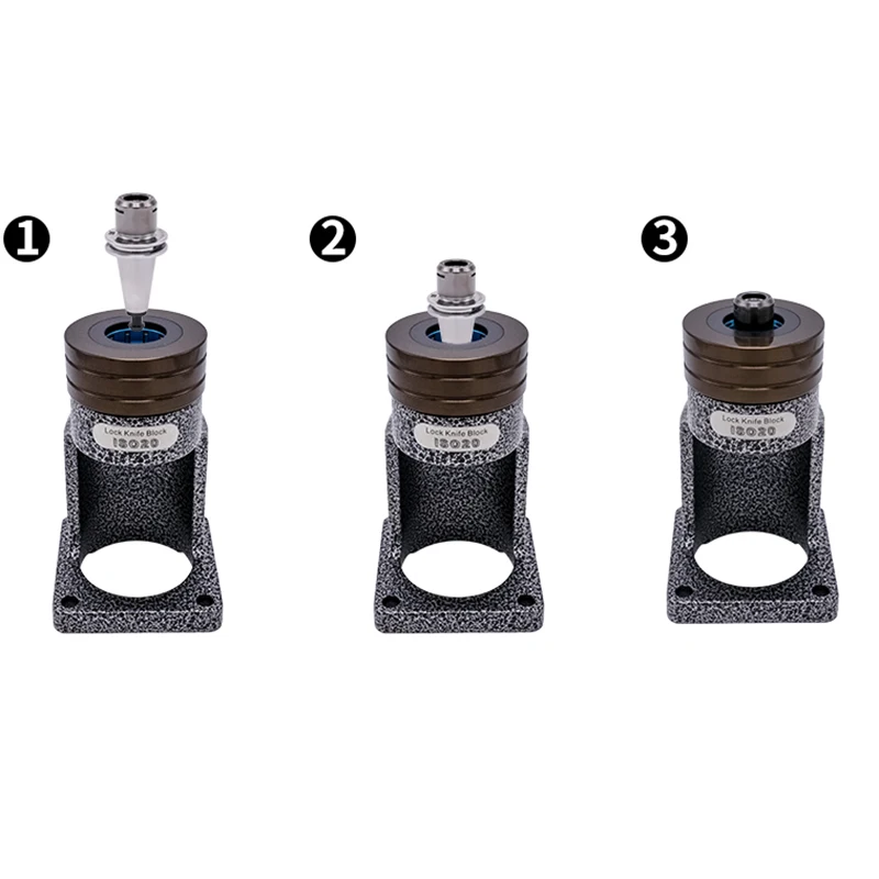 ISO20 ISO25 ISO30 HSK63 HSK40 50 BT40 BT30 NBT30 Ball Bearing Lock Cutter Seat HSK25 Locking Fixture Tool Holder Locking Device