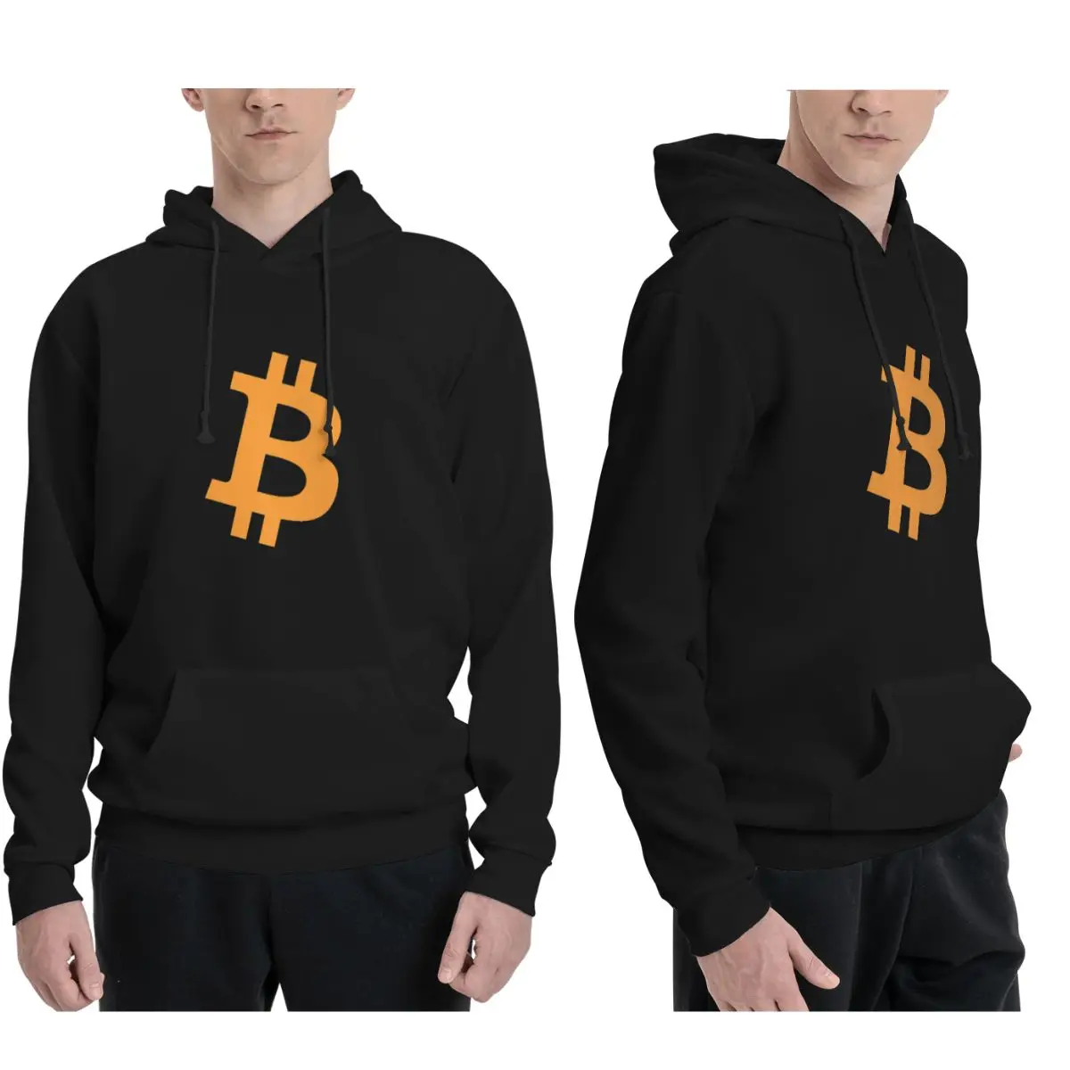 Bitcoin Cryptocurrency - Bitcoin BTC Hoodies Men Women Casual Pullover Sweatshirt Harajuku Long Sleeve Clothing Autumn Winter