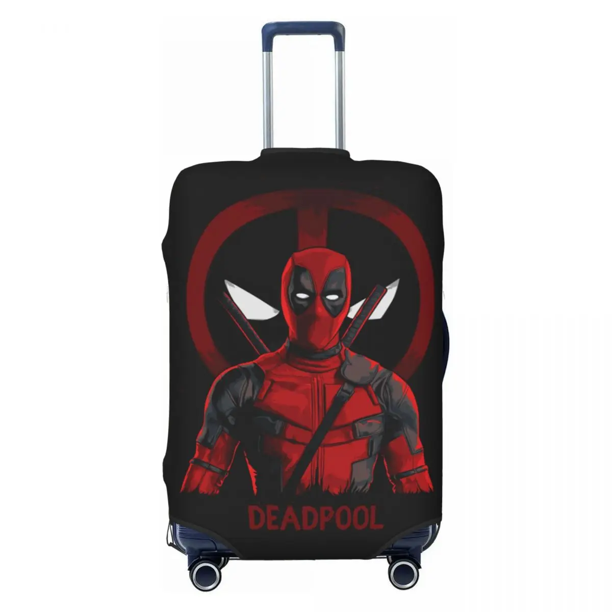 

Custom Deadpool Luggage Cover Protector Funny Travel Suitcase Covers for 18-32 Inch