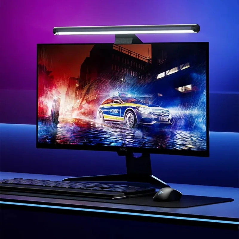 

Custom Smart Touch Control Computer Laptop Light Bar Space Saving Home Office Stepless Dimming USB Led RGB Lamp