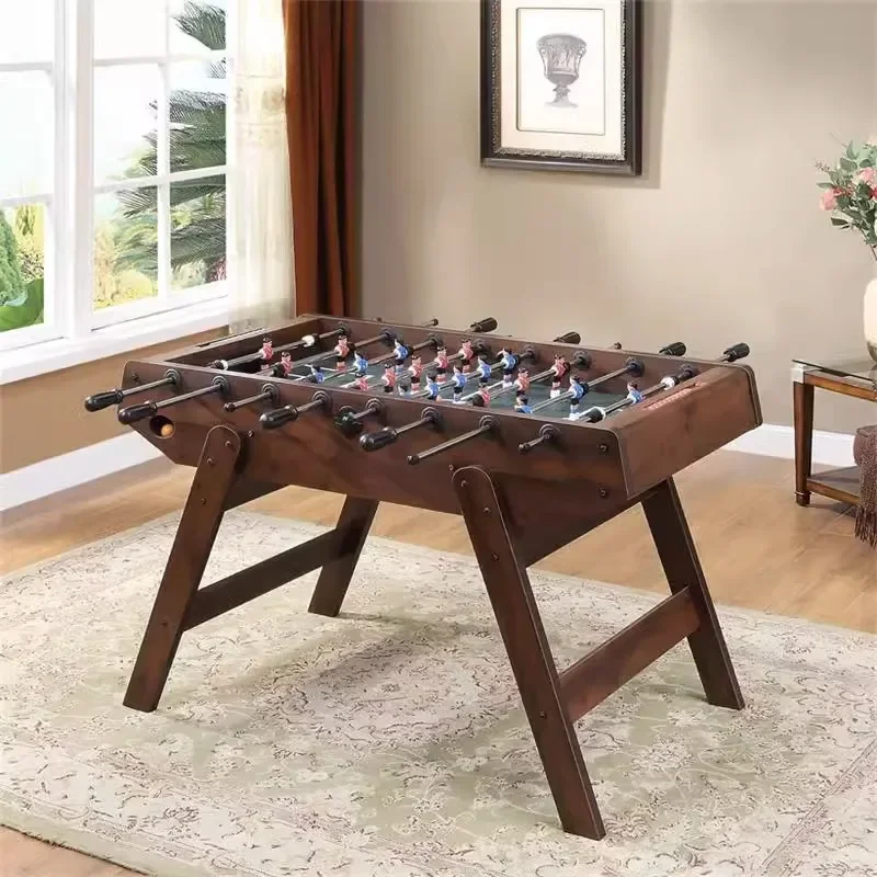 Table Football Machine, Table Game, Eight Poles Standard Adult Table Football Game Machine, Home Bombing Arena