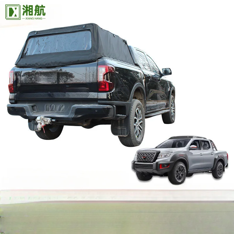 Suitable for Dongfeng Ruiqi 6 Zhengzhou Navara Pickup Truck Modification Accessories Cargo Compartment Trunk Rain Cover High Roo