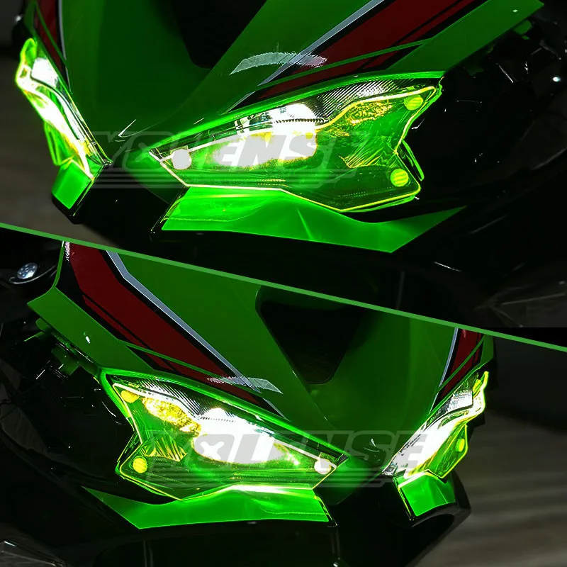 New For ZX-6R ZX6R ZX 6R 2024 2025 Motorcycle Headlight Guard Head Light Shield Screen Cover Protector