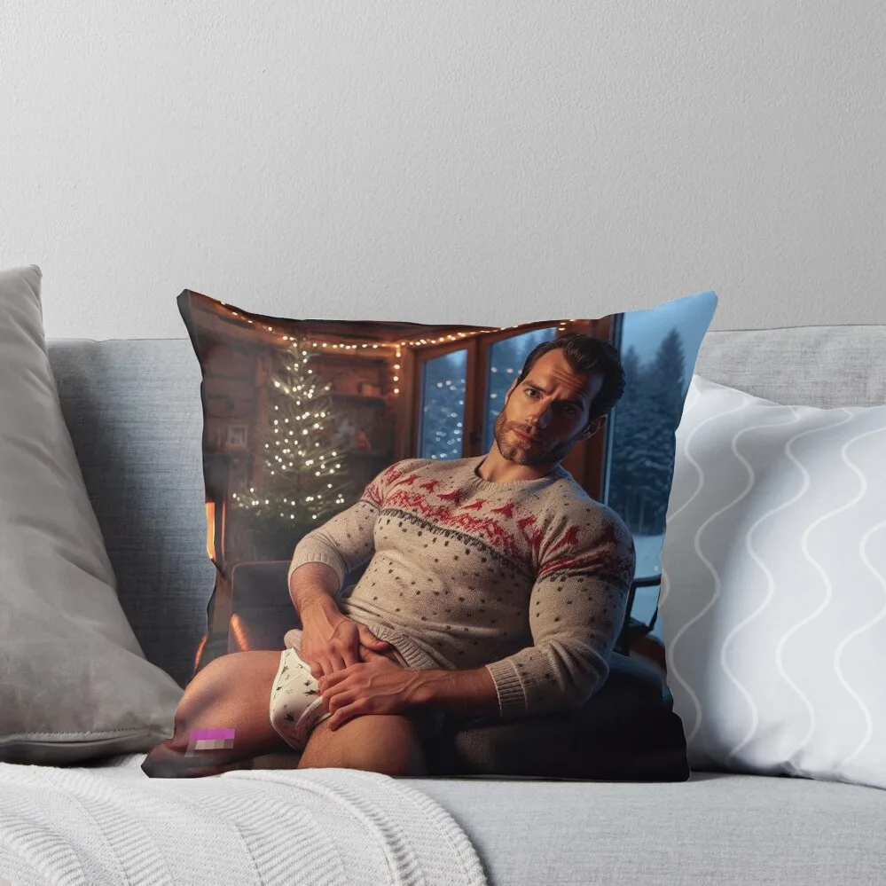 

Xmas Henry cavill Throw Pillow Decorative Cushions For Luxury Sofa christmas pillowcases Pillow