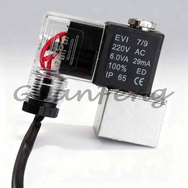 Air compressor air pump accessories solenoid valve unloading   deflation check   power-off exhaust valve