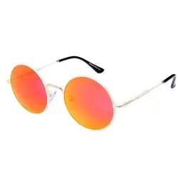 Round Frame Fashion Polarized Driving Glasses For Men Colored Lenses UV Protection Sunglasses For Women